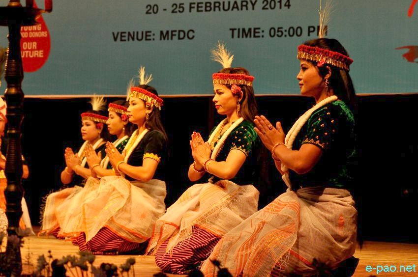 Maibi / Khamba-Thoibi Jagoi at Global Youths  Meet 2014, India at MFDC Auditorium, Imphal :: 20 Feb 2014