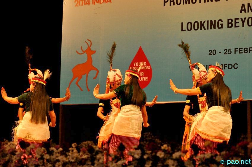 Maibi / Khamba-Thoibi Jagoi at Global Youths  Meet 2014, India at MFDC Auditorium, Imphal :: 20 Feb 2014