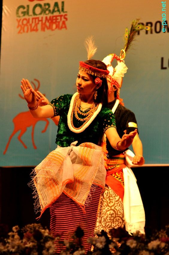 Maibi / Khamba-Thoibi Jagoi at Global Youths  Meet 2014, India at MFDC Auditorium, Imphal :: 20 Feb 2014