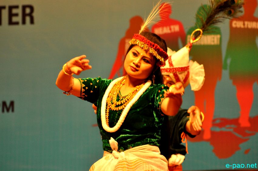 Maibi / Khamba-Thoibi Jagoi at Global Youths  Meet 2014, India at MFDC Auditorium, Imphal :: 20 Feb 2014