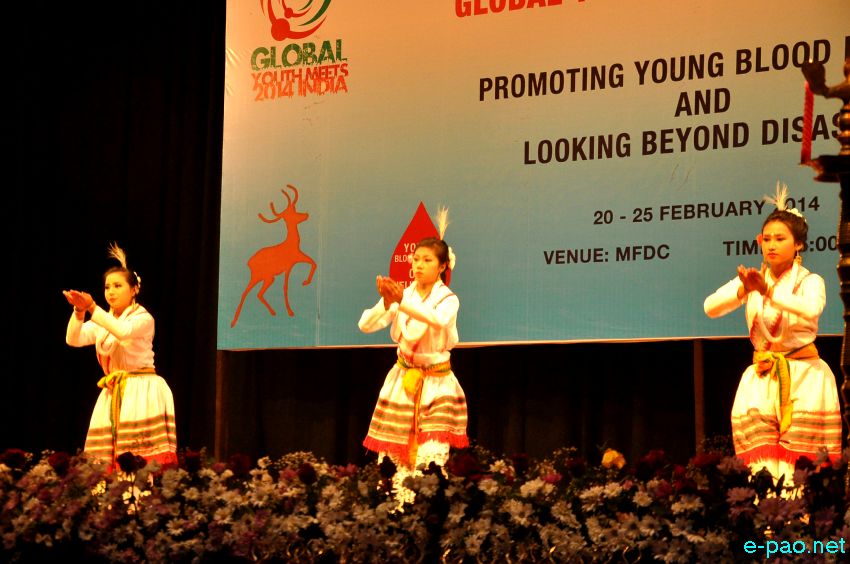 Maibi / Khamba-Thoibi Jagoi at Global Youths  Meet 2014, India at MFDC Auditorium, Imphal :: 20 Feb 2014