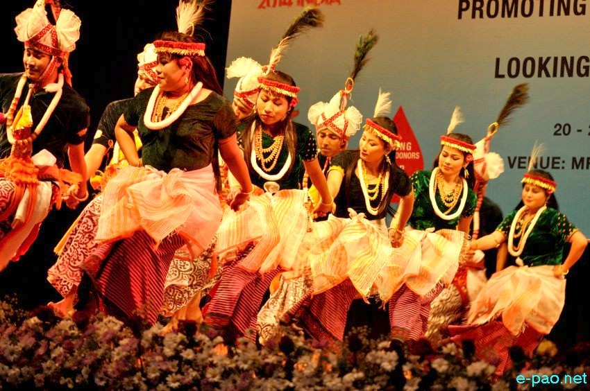 Maibi / Khamba-Thoibi Jagoi at Global Youths  Meet 2014, India at MFDC Auditorium, Imphal :: 20 Feb 2014