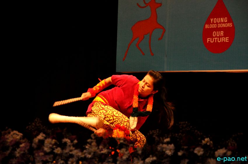Cultural Program at Global Youths  Meet 2014, India at MFDC Auditorium, Imphal :: 20 Feb 2014