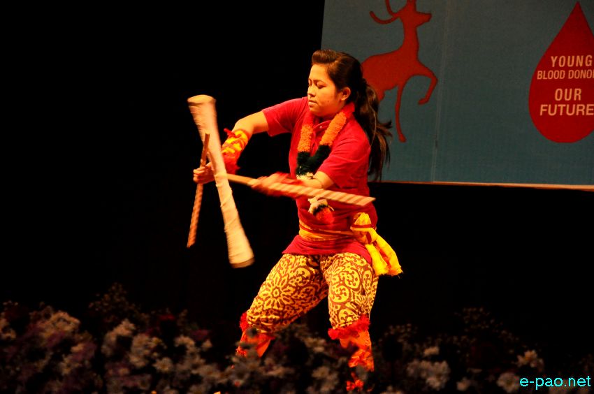 Cultural Program at Global Youths  Meet 2014, India at MFDC Auditorium, Imphal :: 20 Feb 2014
