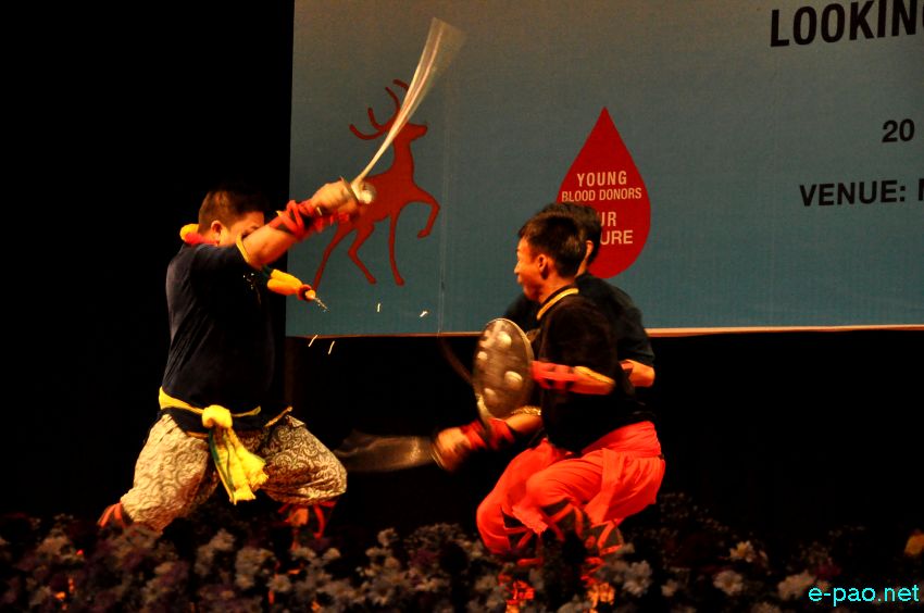 Cultural Program at Global Youths  Meet 2014, India at MFDC Auditorium, Imphal :: 20 Feb 2014