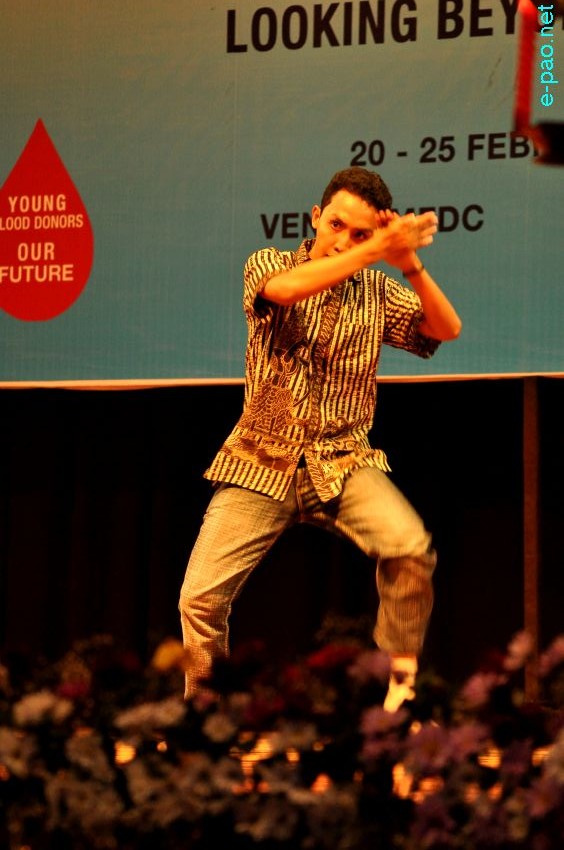 Cultural Program at Global Youths  Meet 2014, India at MFDC Auditorium, Imphal :: 20 Feb 2014