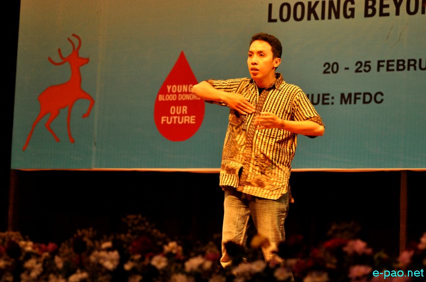 Cultural Program at Global Youths  Meet 2014, India at MFDC Auditorium, Imphal :: 20 Feb 2014