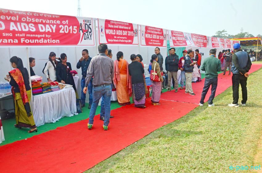 World AIDS Day under the theme 'Geting to Zero' at 1st Bn Manipur Rifles Ground  :: 01st December