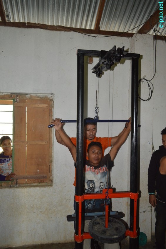 13th foundation day of Animal Gym celebrated at  Mission Blind School, Heikakpokpi Chandel :: 30 July 2015