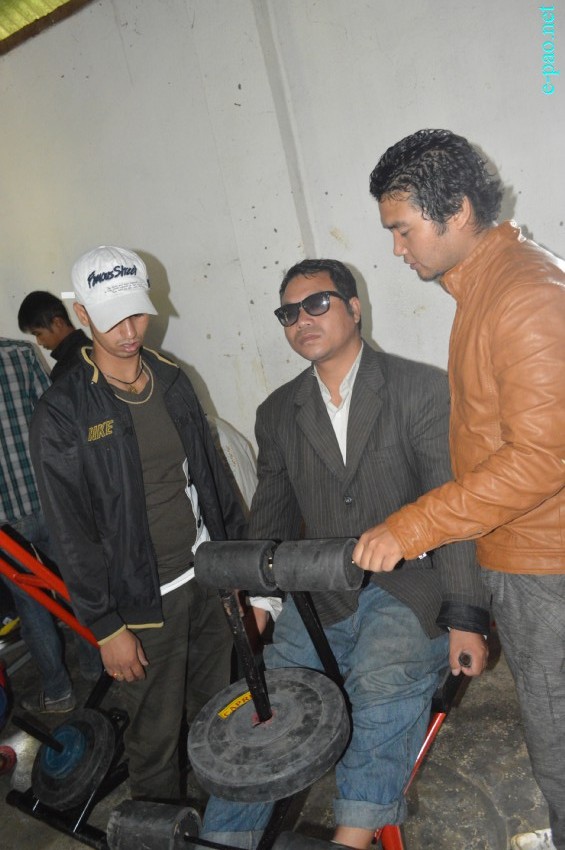 13th foundation day of Animal Gym celebrated at  Mission Blind School, Heikakpokpi Chandel :: 30 July 2015