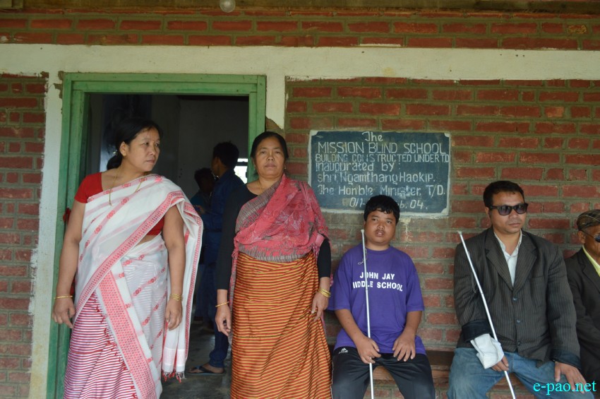 13th foundation day of Animal Gym celebrated at  Mission Blind School, Heikakpokpi Chandel :: 30 July 2015