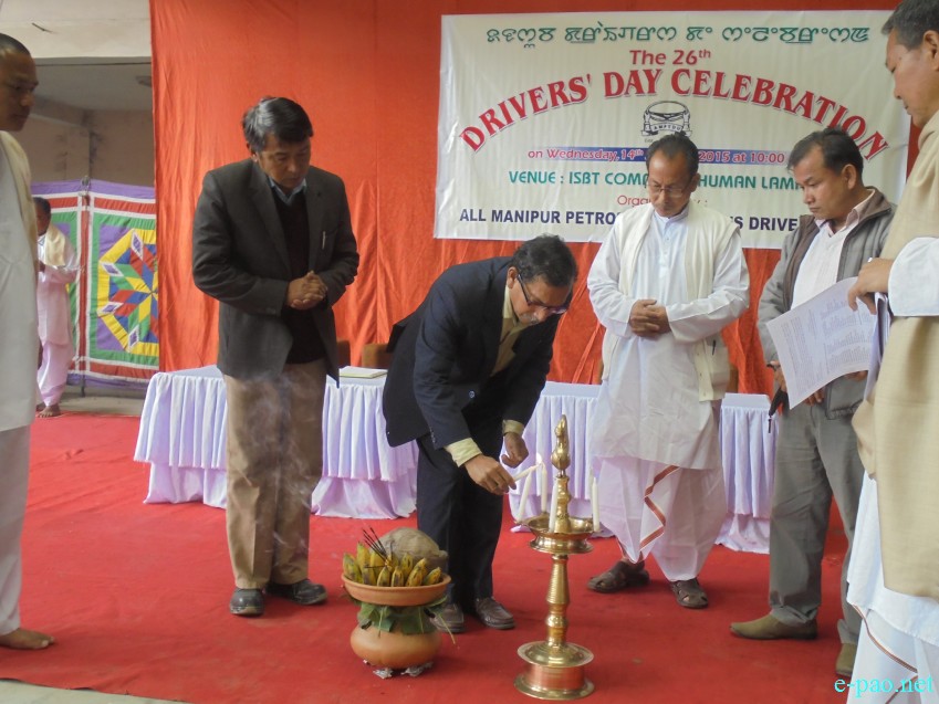 26th Driver's Day Celebraton at ISBT Complex, Khuman Lampak :: January 14 2015