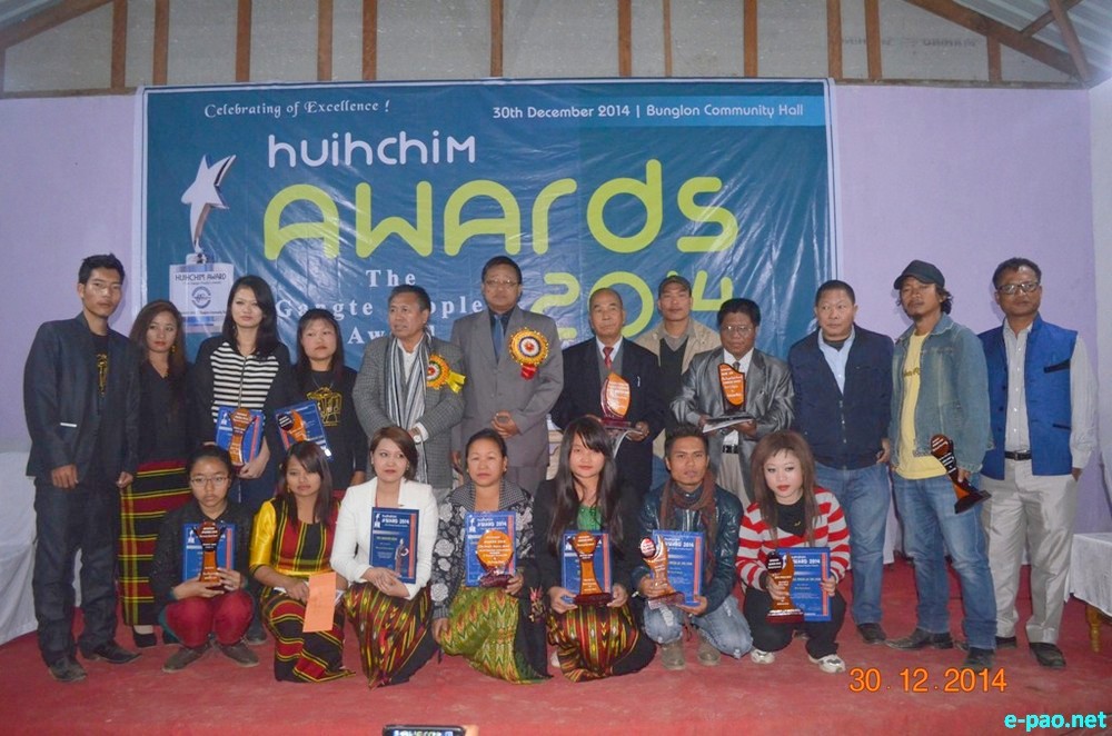  Huihchim Award (The Gangte People's Award ) 2014 at Bunglon Community Hall on 30th December 2014 