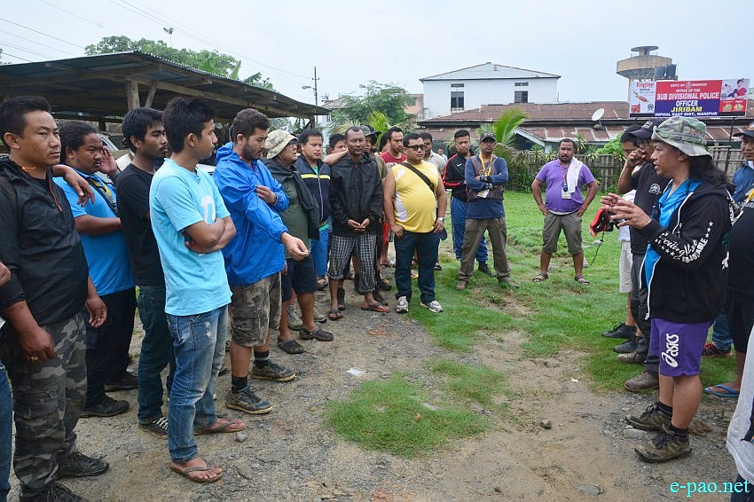 Tree plantation at Jiri Police station conducted by Royal Rider Manipur  :: May 11 2015