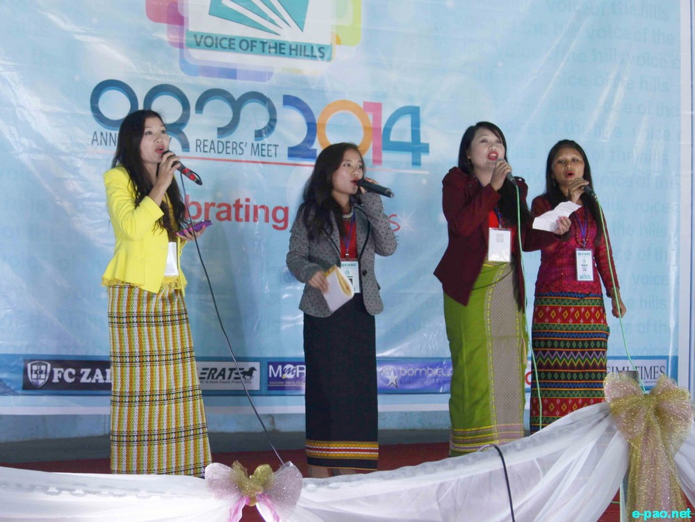 VOTH Magazine 5th Anniversary as 'Readers' Meet 2014' at M Songgel CCpur Manipur :: 29th December, 2014