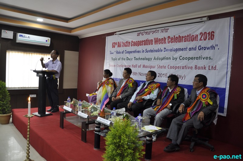 63rd All India Cooperative Week Celebration 2016 at  Imphal :: 18th November, 2016