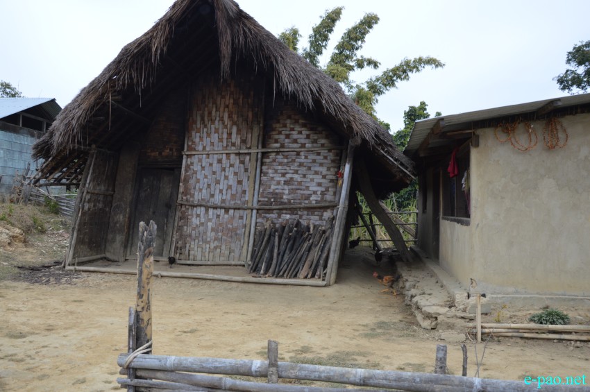 Landscape of  Kabui Khullen Part-1 village in Tamenglong District   :: 20 January 2016