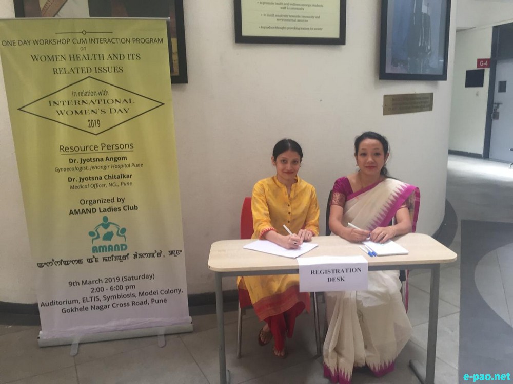 Workshop on 'Women Health and its related issues' at Model Colony, Pune :: 9th March 2019