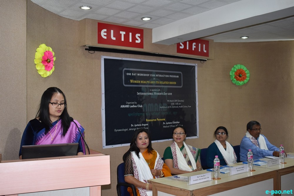 Workshop on 'Women Health and its related issues' at Model Colony, Pune :: 9th March 2019