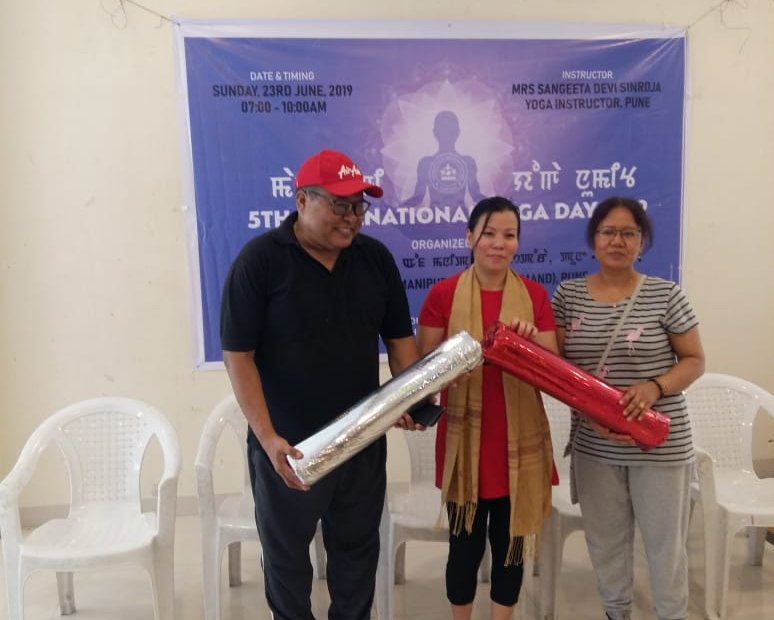 5th International Yoga Day, organized by AMAND, Pune at Bramha Skycity Club House, Pune :: 23rd June 2019