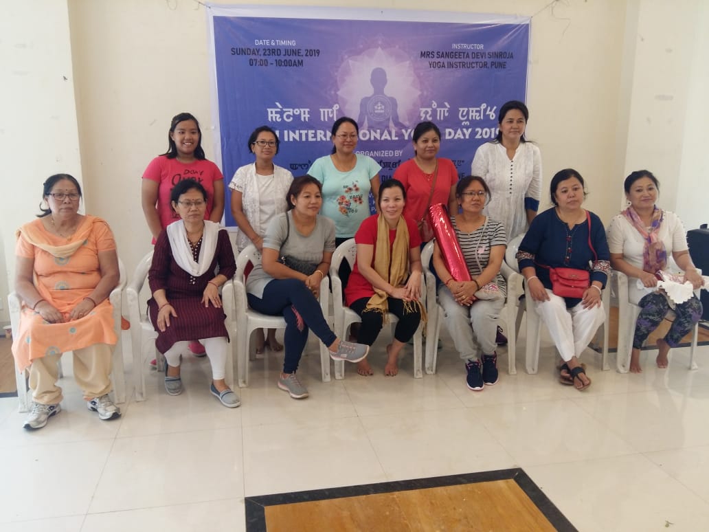 5th International Yoga Day, organized by AMAND, Pune at Bramha Skycity Club House, Pune :: 23rd June 2019