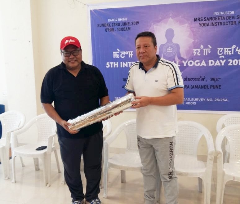 5th International Yoga Day, organized by AMAND, Pune at Bramha Skycity Club House, Pune :: 23rd June 2019