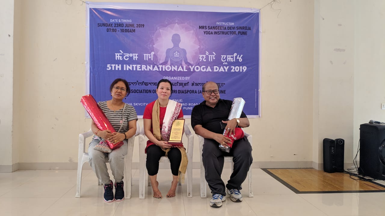5th International Yoga Day, organized by AMAND, Pune at Bramha Skycity Club House, Pune :: 23rd June 2019