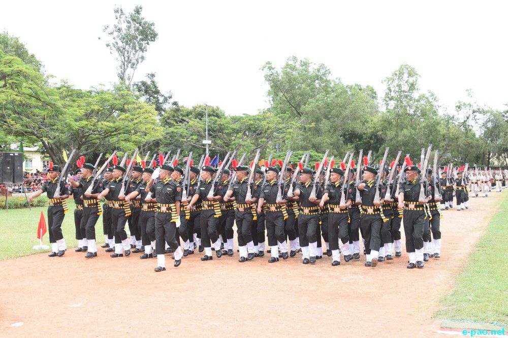 Passing Out Parade of 5th Batch of MR/IRB/CP Followers (Male) at Manipur Police Training College, Pangei :: 31st July, 2019