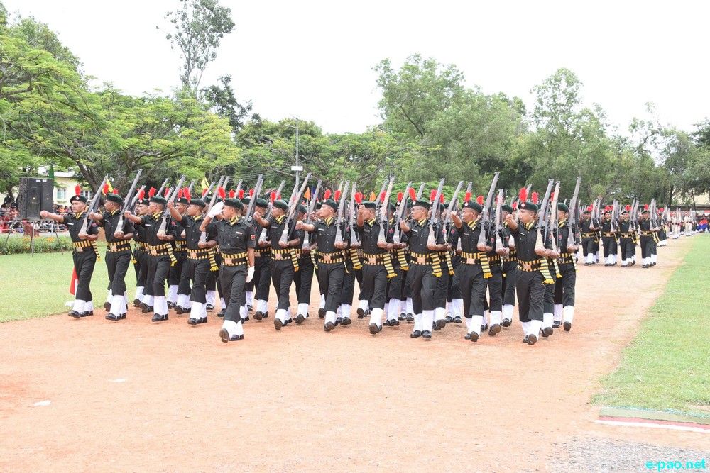 Passing Out Parade of 5th Batch of MR/IRB/CP Followers (Male) at Manipur Police Training College, Pangei :: 31st July, 2019