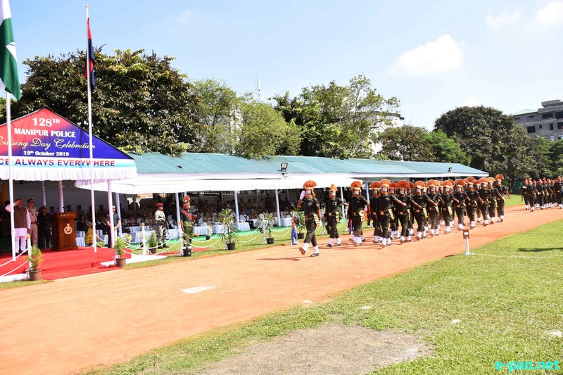 128th Manipur Police Raising Day at 1st MR Parade Ground :: 19th October 2019