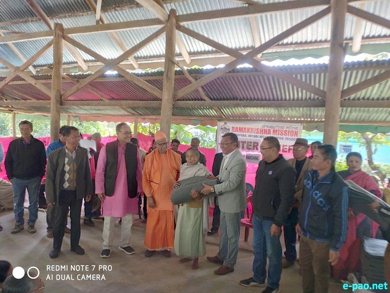  Winter Relief Service at Arong Khunou & Tokpaching 
