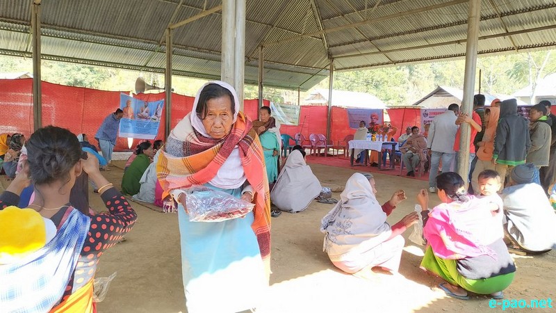 Winter Relief Programme at Patsoi, Imphal and Sugnu , Kakching  :: 17th January 2020