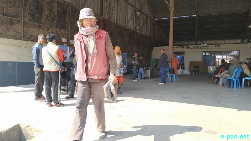 Winter Relief Programme at Patsoi, Imphal and Sugnu , Kakching  :: 17th January 2020