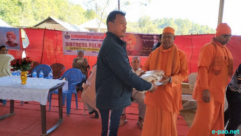 Winter Relief Programme at Patsoi, Imphal and Sugnu , Kakching  :: 17th January 2020