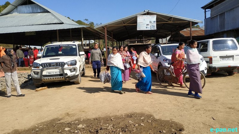 Winter Relief Programme at Patsoi, Imphal and Sugnu , Kakching  :: 17th January 2020