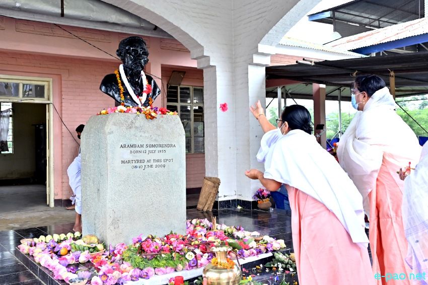 22nd Arambam Samarendra Martyrdom Ningshing Kumon at Khurai Nandeibam Leikai :: 10 June 2022
