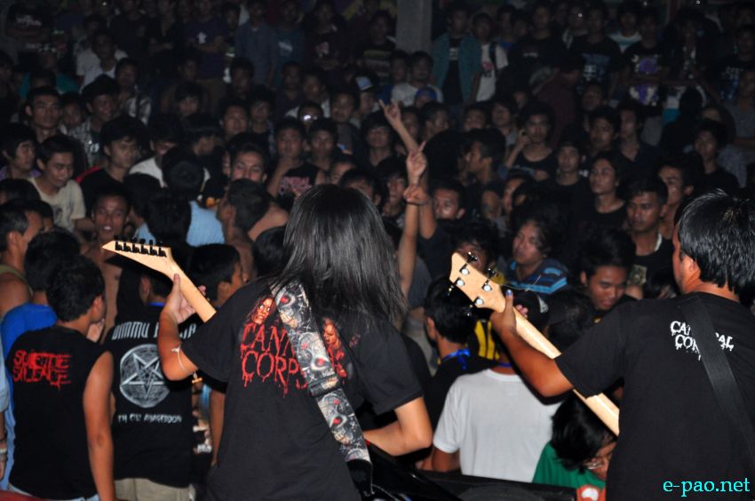 'Road to Rampage' : A Metal Concert on Crime against women at Iboyaima Shanglen, Imphal :: 29th June 2013