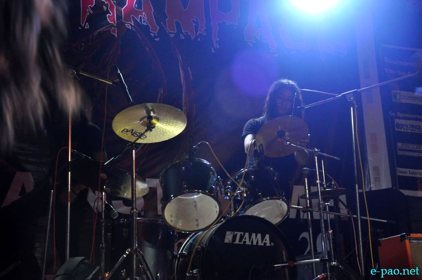 'Road to Rampage' : A Metal Concert on Crime against women at Iboyaima Shanglen, Imphal :: 29th June 2013