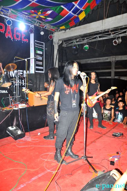 'Road to Rampage' : A Metal Concert on Crime against women at Iboyaima Shanglen, Imphal :: 29th June 2013