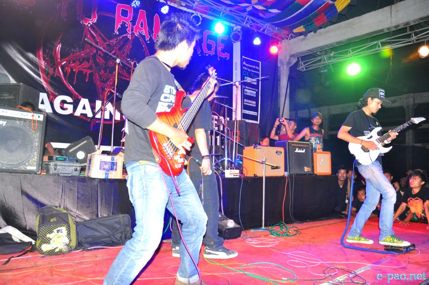 'Road to Rampage' : A Metal Concert on Crime against women at Iboyaima Shanglen, Imphal :: 29th June 2013