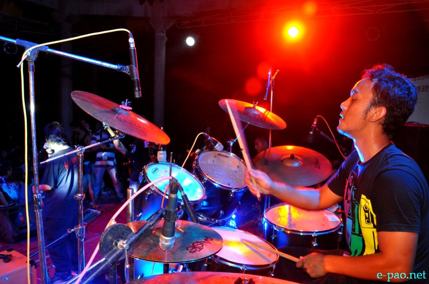 'Road to Rampage' : A Metal Concert on Crime against women at Iboyaima Shanglen, Imphal :: 29th June 2013