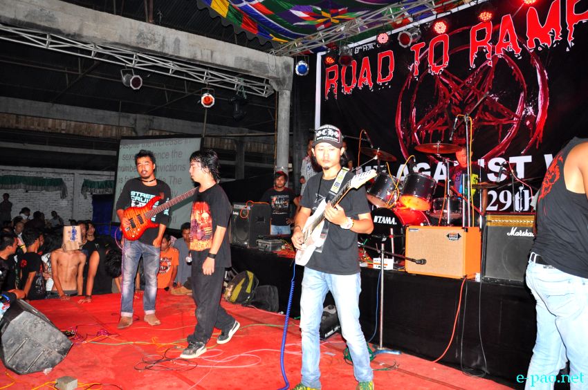 'Road to Rampage' : A Metal Concert on Crime against women at Iboyaima Shanglen, Imphal :: 29th June 2013
