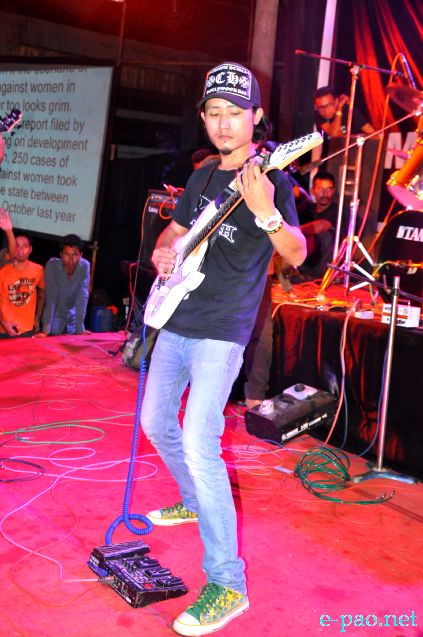 'Road to Rampage' : A Metal Concert on Crime against women at Iboyaima Shanglen, Imphal :: 29th June 2013