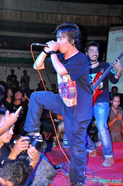 'Road to Rampage' : A Metal Concert on Crime against women at Iboyaima Shanglen, Imphal :: 29th June 2013