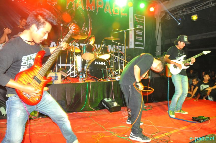 'Road to Rampage' : A Metal Concert on Crime against women at Iboyaima Shanglen, Imphal :: 29th June 2013