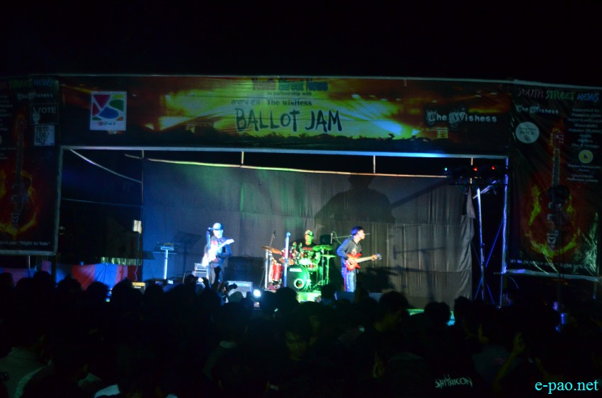 Ballot Jam : A youth-oriented musical concert and dance show at Meihoupliam Lampak, Wangkhei, Imphal :: 6th April, 2014