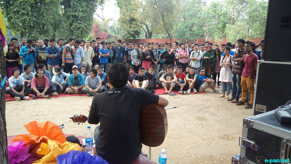 The Imphal Talkies rocked at Sociology Department Fest 2014 at Hindu College, Delhi :: 25 March 2014