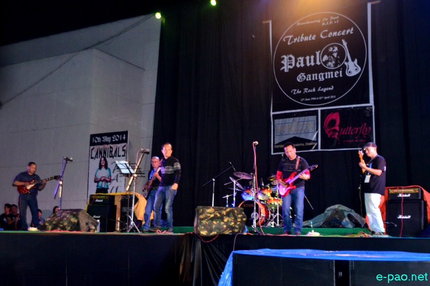 A Tribute Concert for Paul Gangmei - The Rock Legend at BOAT, Palace Compound, Imphal :: 10 May 2014