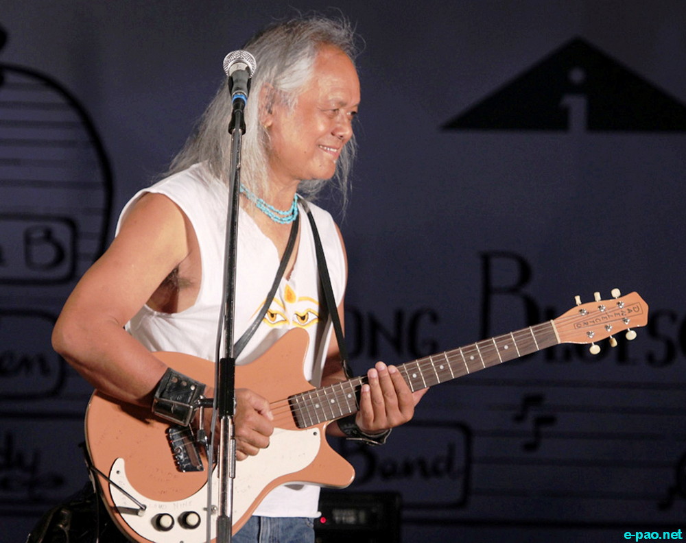 Lou Majaw performing at Shillong Blues & Jazz Festival on 27 September, 2014