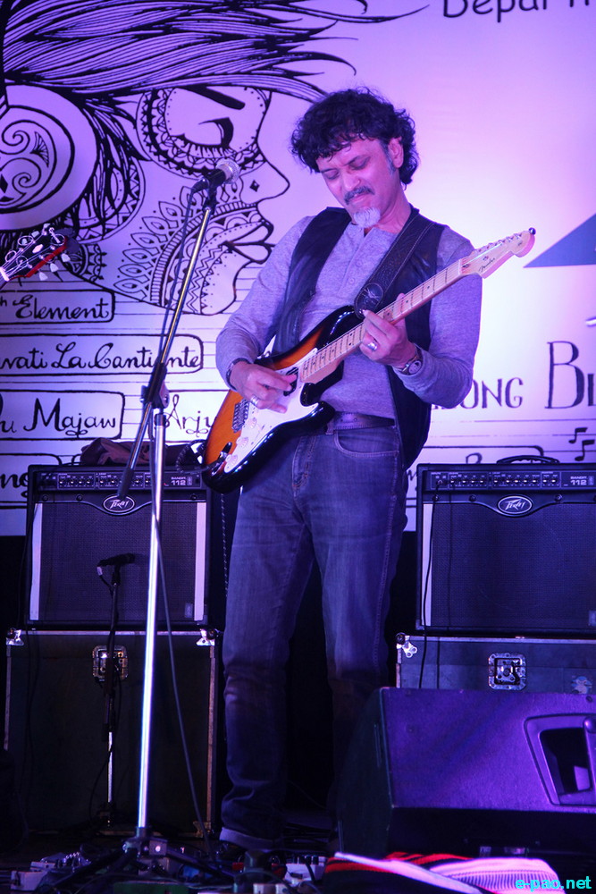 Rudy Wallang -  Shillong Blues & Jazz Festival at U Soso Tham Auditorium  :: 27th September 2014
